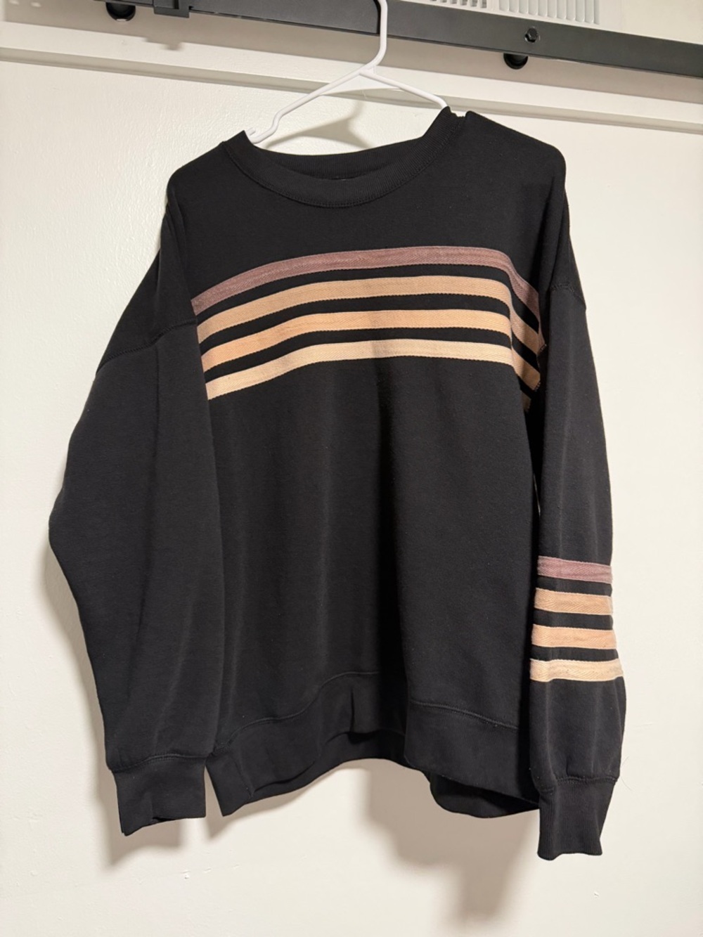 Vintage Havana black striped pullover